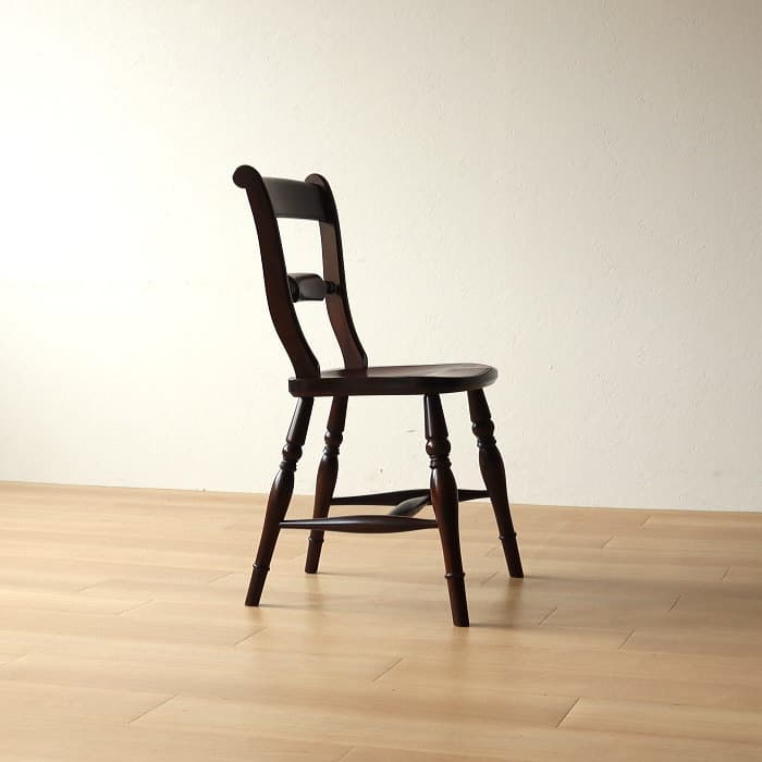 アンティーク 松本民芸家具 B型ワイコムチェア ミズメザクラ材 古家具 無垢材