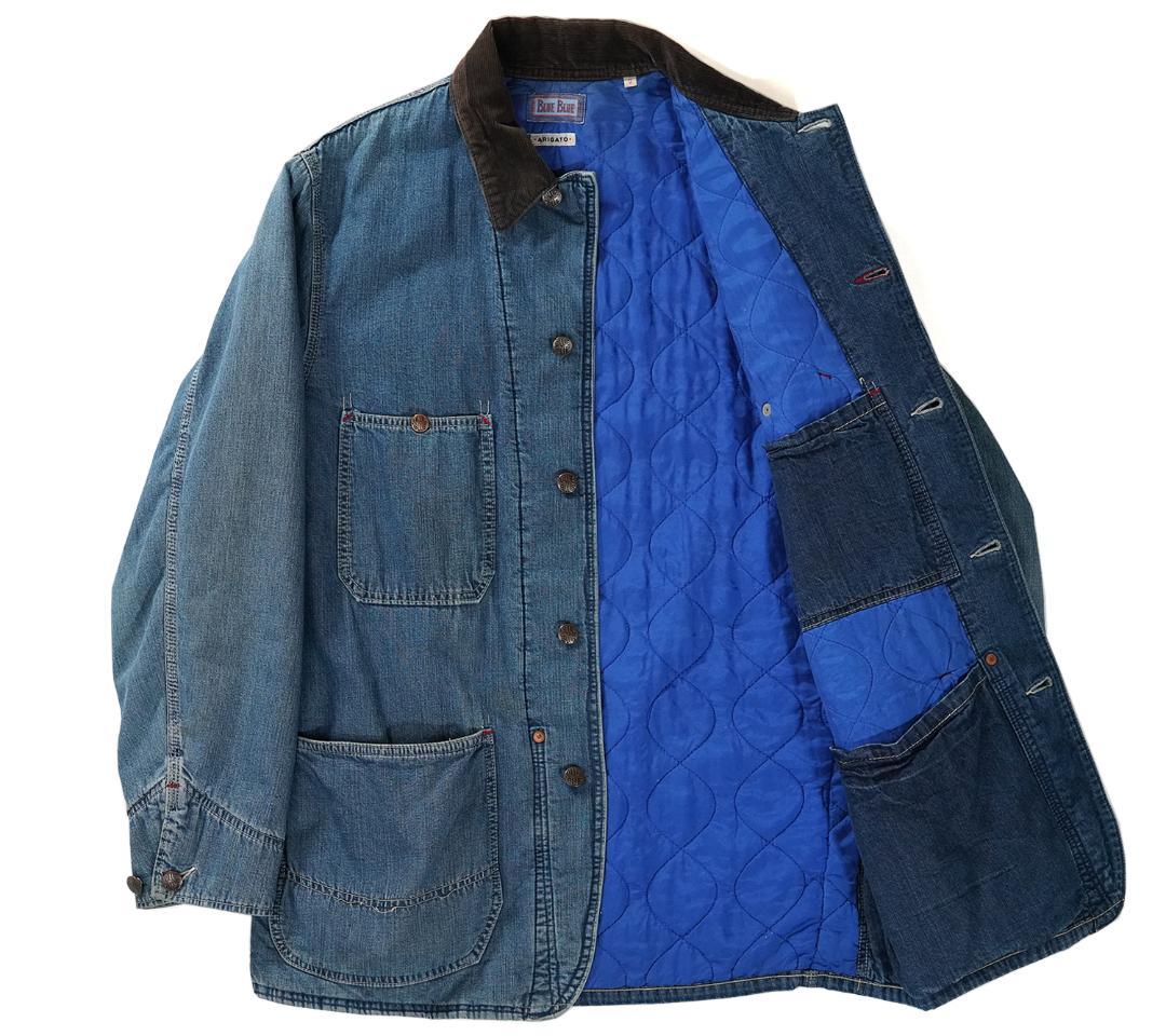 BLUE BLUE 中綿 キルティング カバーオール アウター 2サイズ