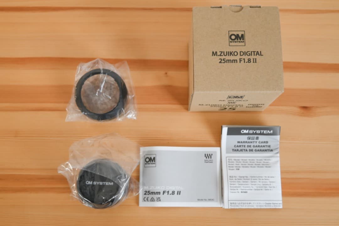 OMSYSTEM　M.ZUIKO DIGITAL 25mm F1.8 II