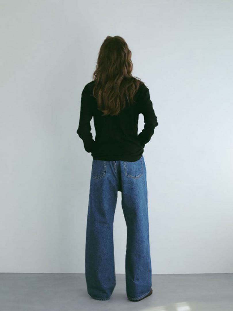 新品etretokyo フロントホックソフトプルオーバー　ブラック