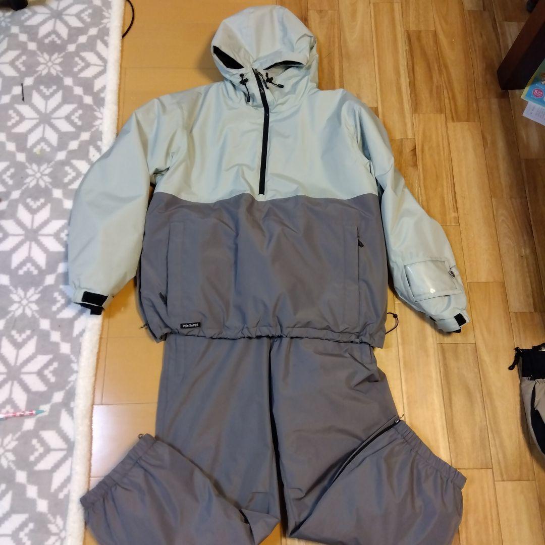 24-25 PONTAPES アノラックウェア ライトグレー/ダークグレー