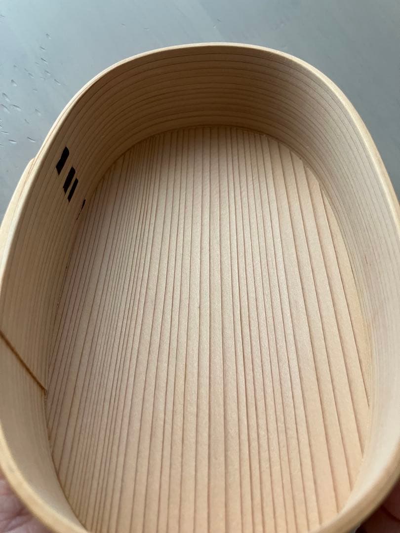 栗久　曲げわっぱ 弁当箱 小判型 小 栗久 わっぱ弁当 国産 日本製