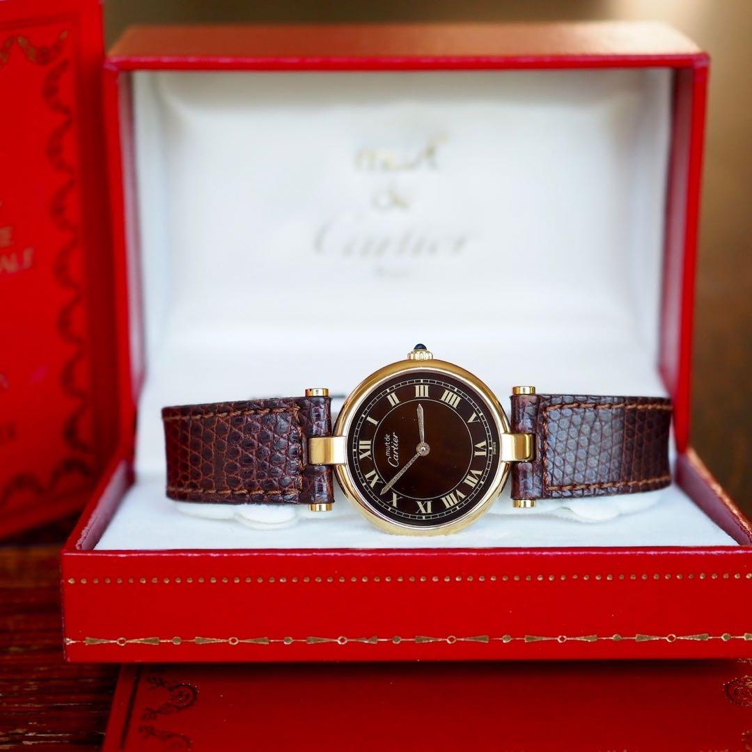 Cartier マスト ヴァンドーム ヴェルメイユ SM
