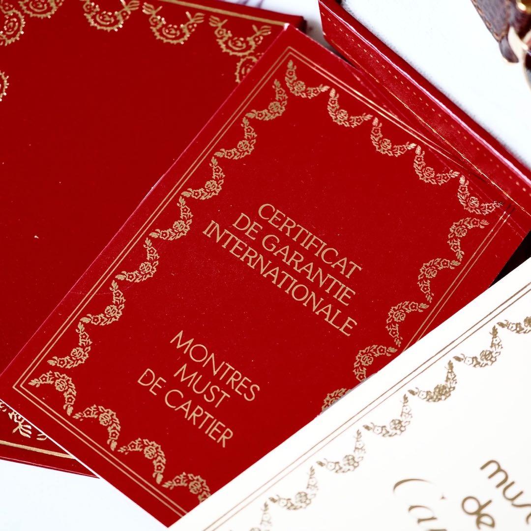 Cartier マスト ヴァンドーム ヴェルメイユ SM