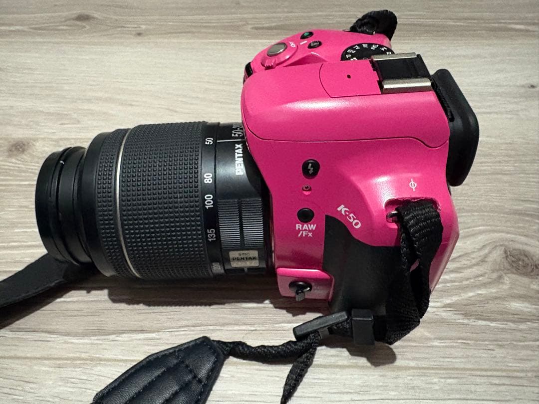 PENTAX K-50 ピンク デジタル一眼レフカメラ