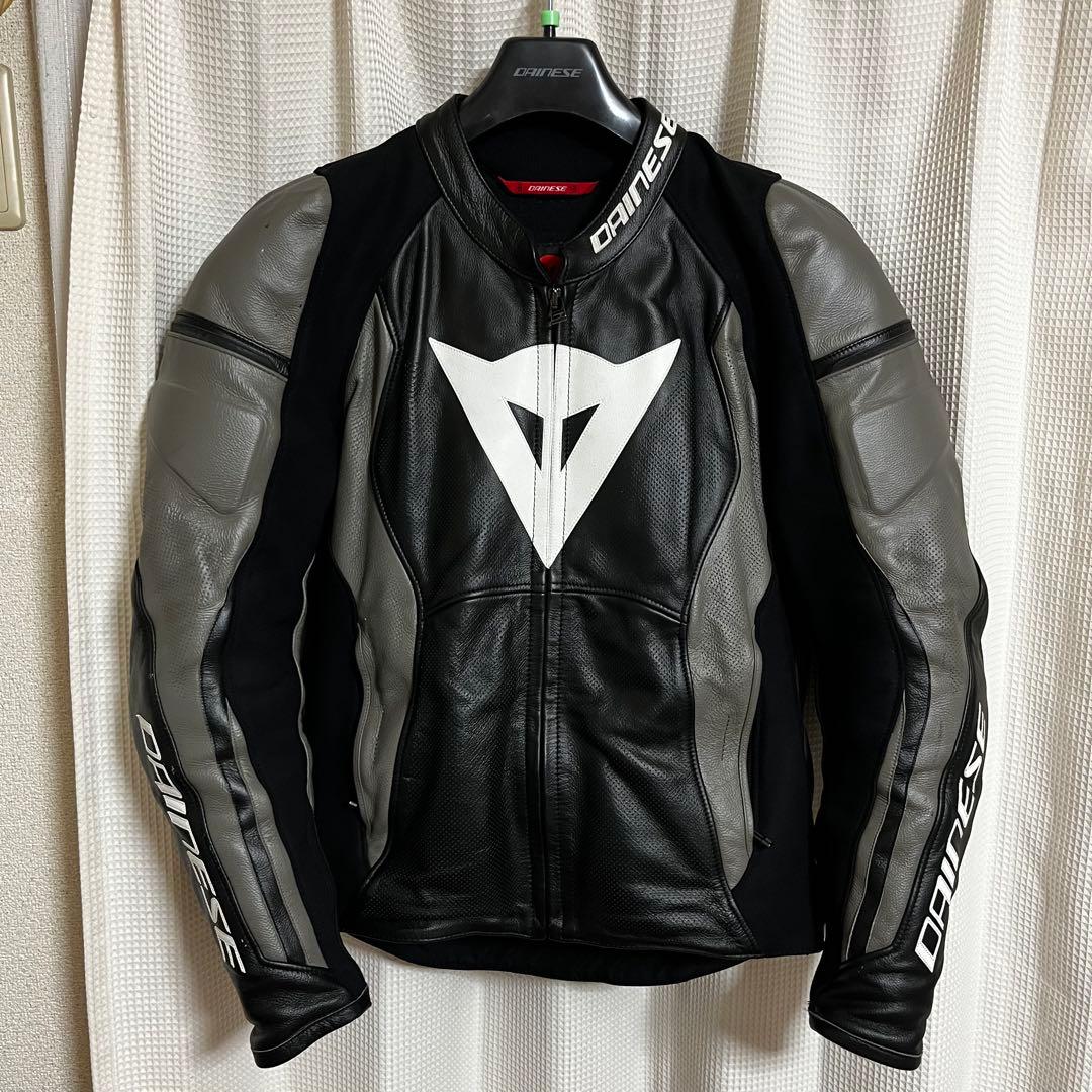 Dainese バイクジャケット ブラック/グレー　size:48