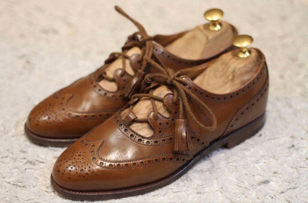 【美品】Crockett & Jones製 Lloyd Footwear ギリー