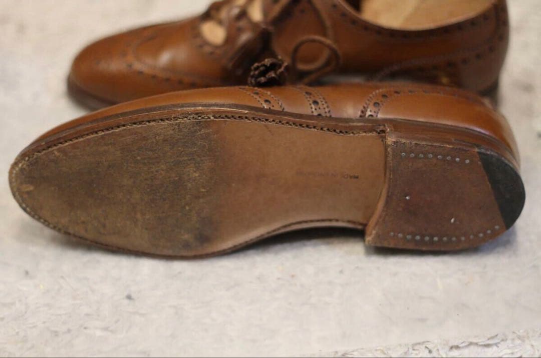 【美品】Crockett & Jones製 Lloyd Footwear ギリー