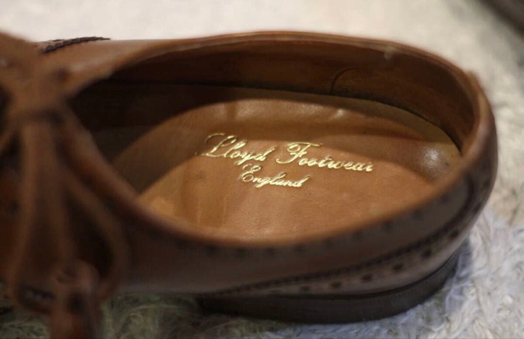 【美品】Crockett & Jones製 Lloyd Footwear ギリー
