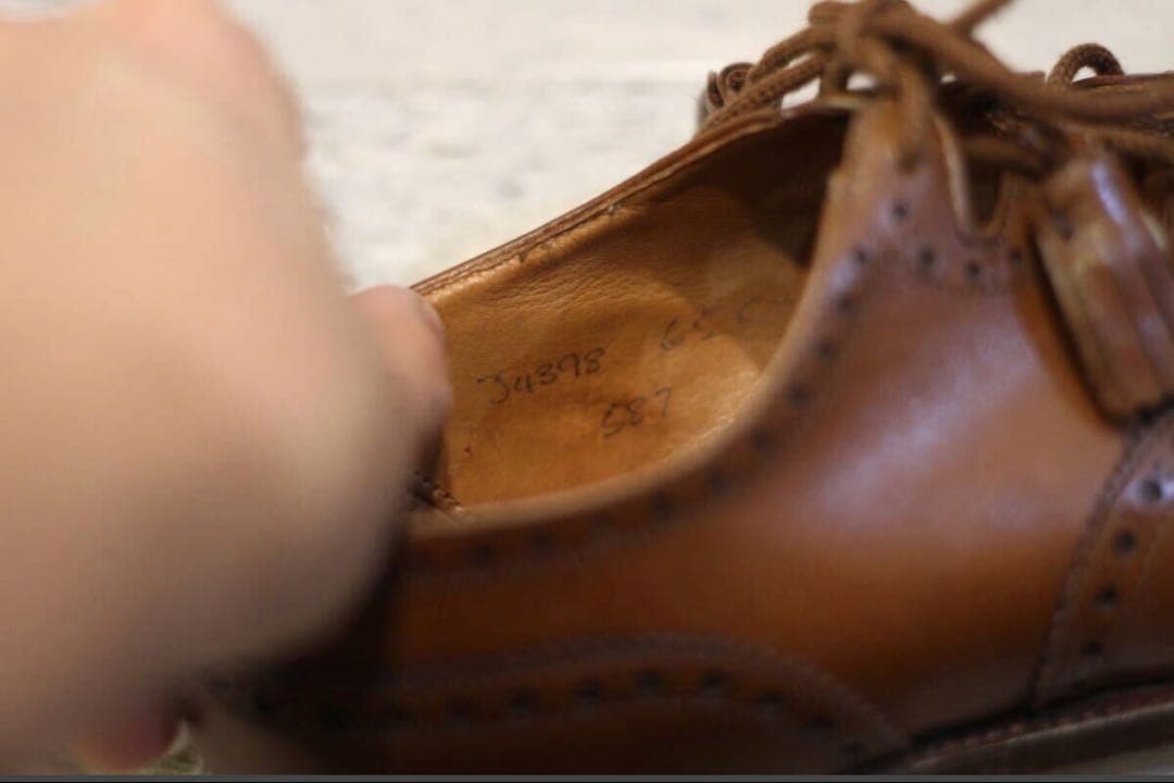 【美品】Crockett & Jones製 Lloyd Footwear ギリー