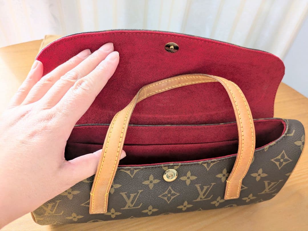 Louis Vuitton ハンドバッグ ダークブルー