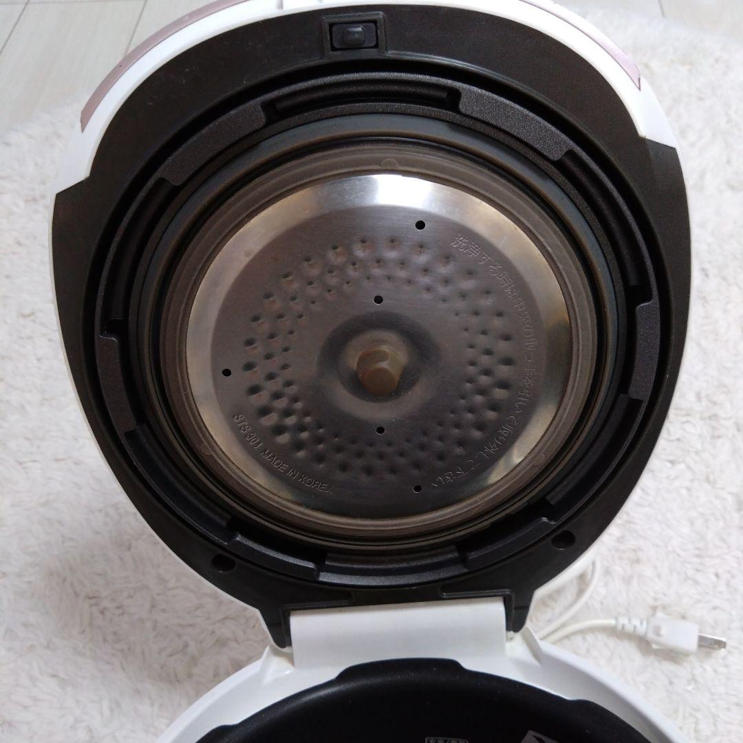 なでしこ健康生活 多機能炊飯器CRP-N0610F ピンク/ホワイト