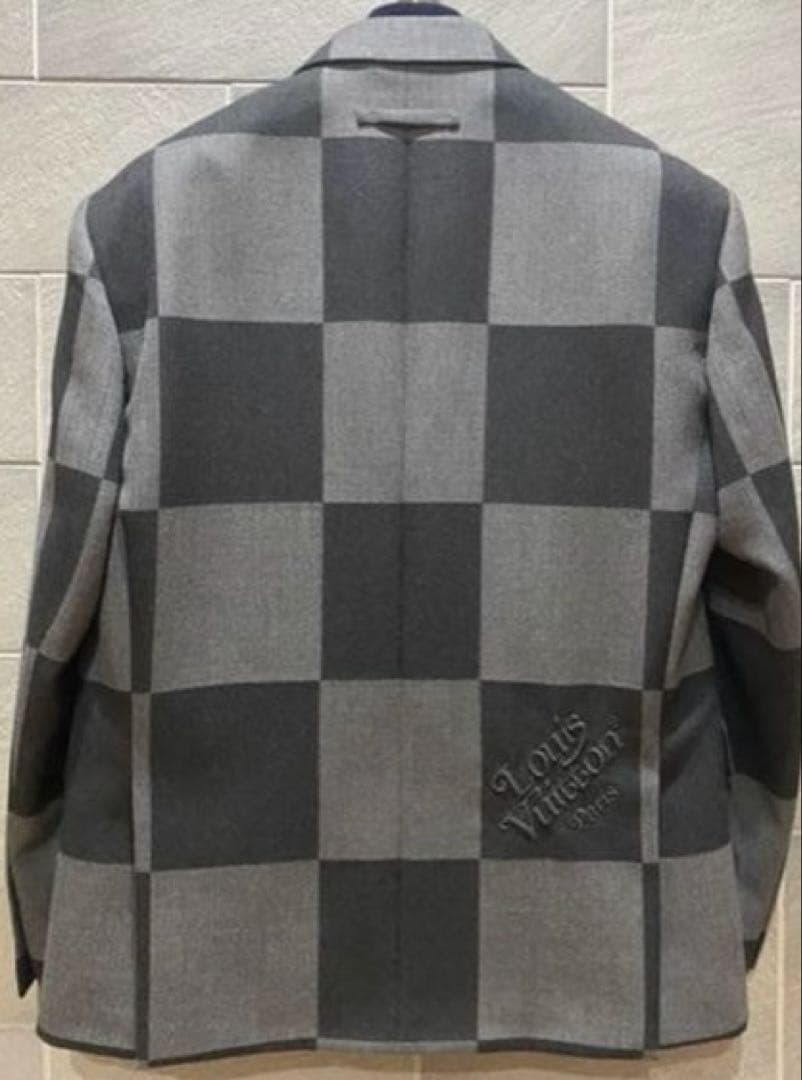 専用　新品未使用品。ジャイアントダミエ。スーツ。ジャケットセットアップサイズ50