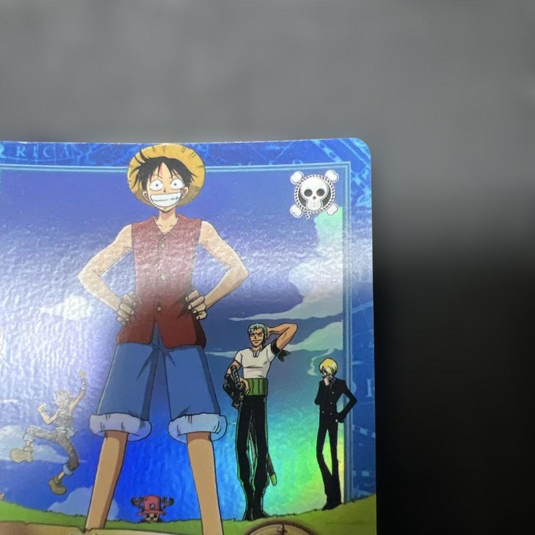 初期 絶版 ワンピースカードダス ハイパーバトル ルフィ海賊団 S120 集結！