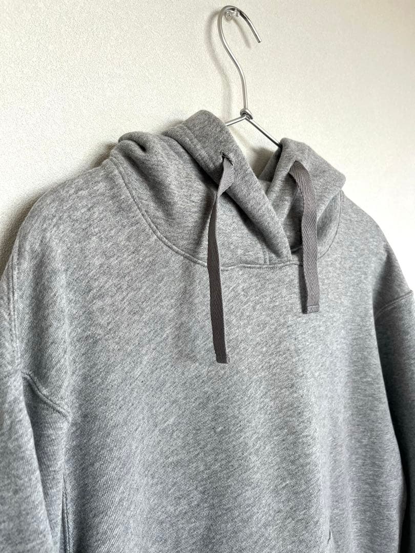 北欧暮らしの道具店　スッキリ着られる大人のパーカー　M杢グレー