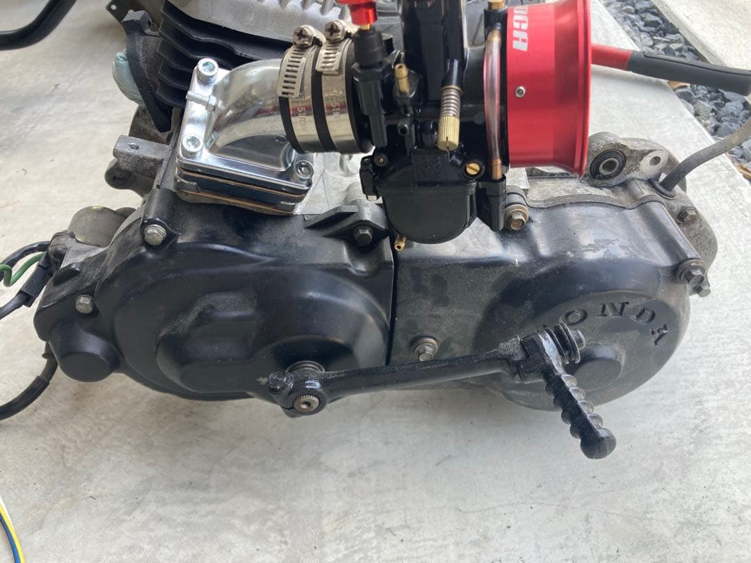 スーパーディオ太軸エンジンカスタムパーツ多数