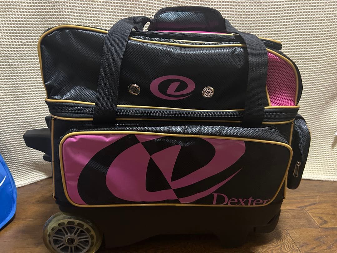 Dexter ボウリング用バッグ 黒/ピンク