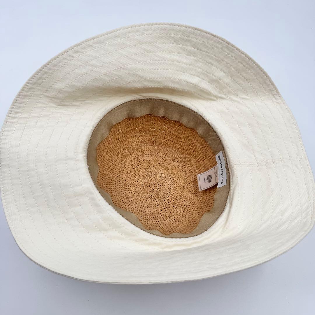 極美品✨HELEN KAMINSKI ロゴマーク　ラフィア　ハット