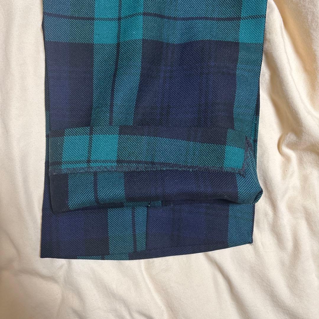 つ*ぶ様 スコットランド軍　セレモニーパンツ　ブラックウォッチ 実物