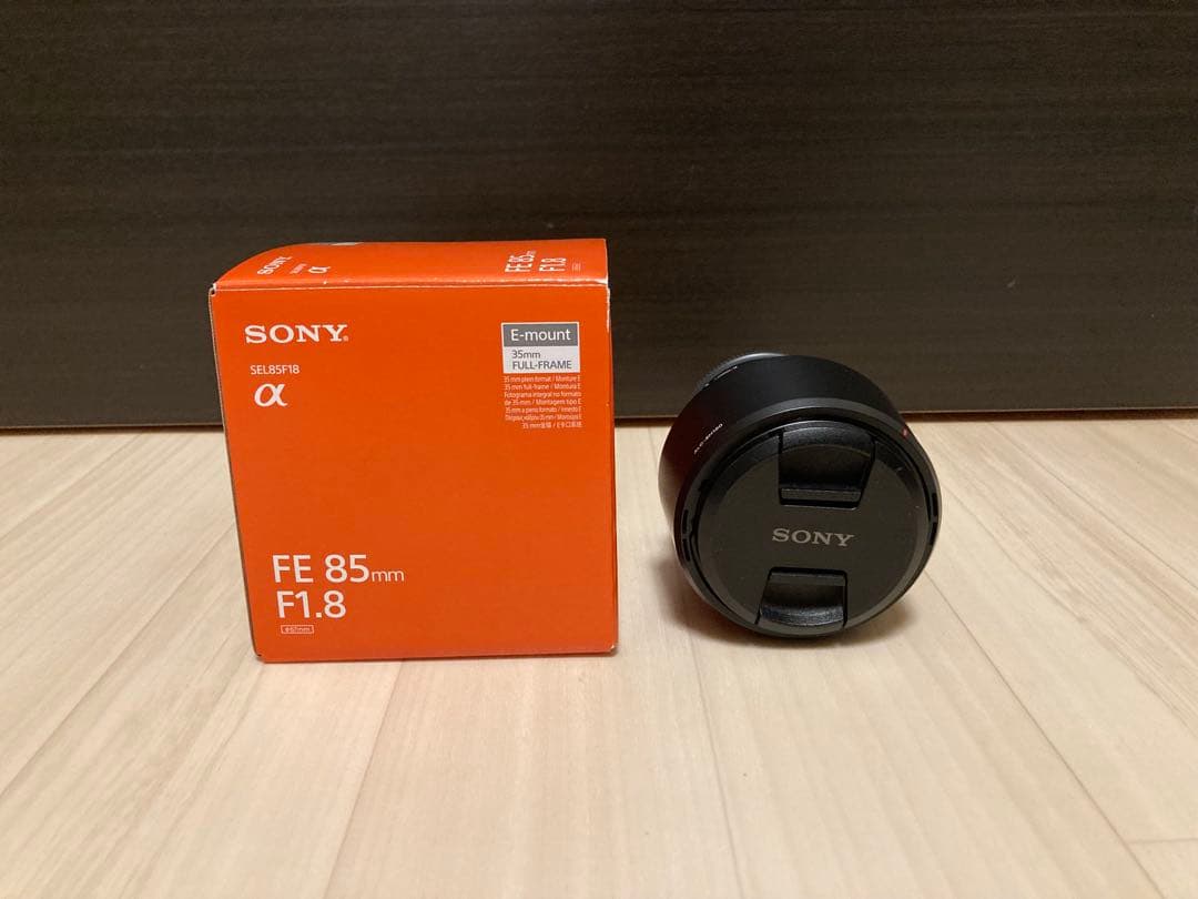 SONY FE 85mm F1.8 レンズ