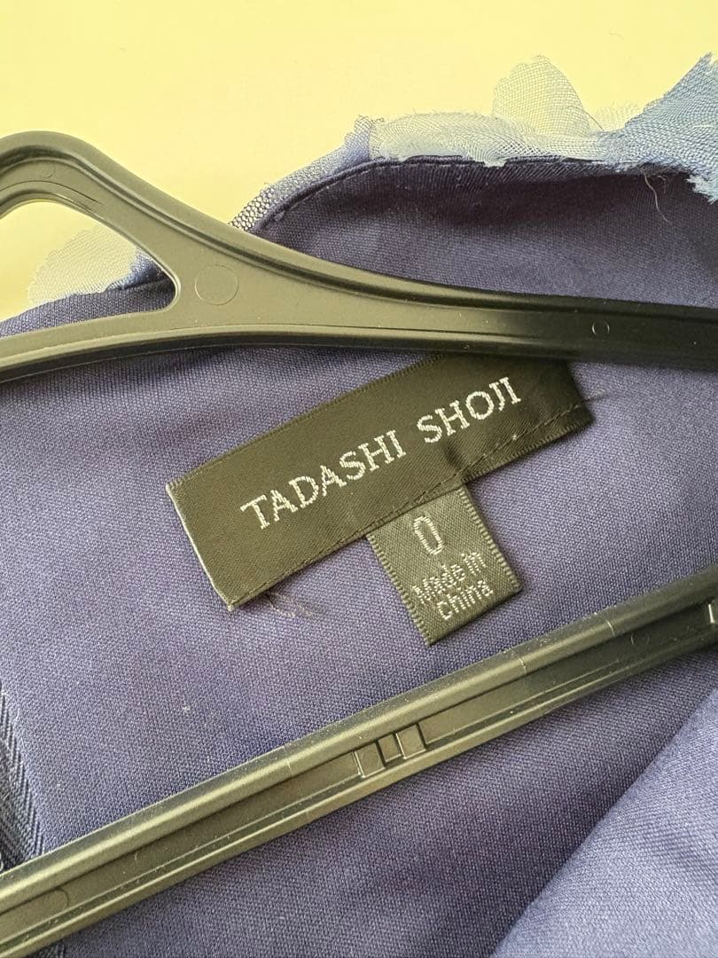 タダシショージ　フラワーモチーフドレス