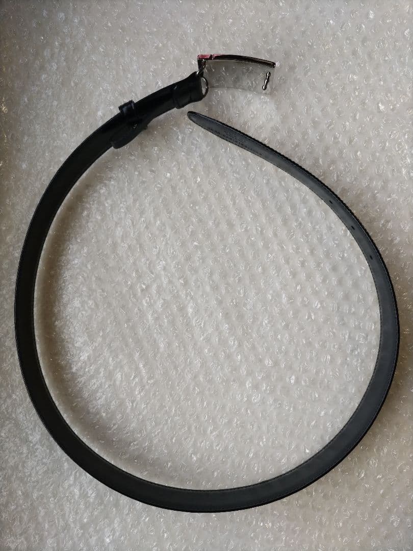 GUCCI グッチ Ladys ブラック レザーベルト