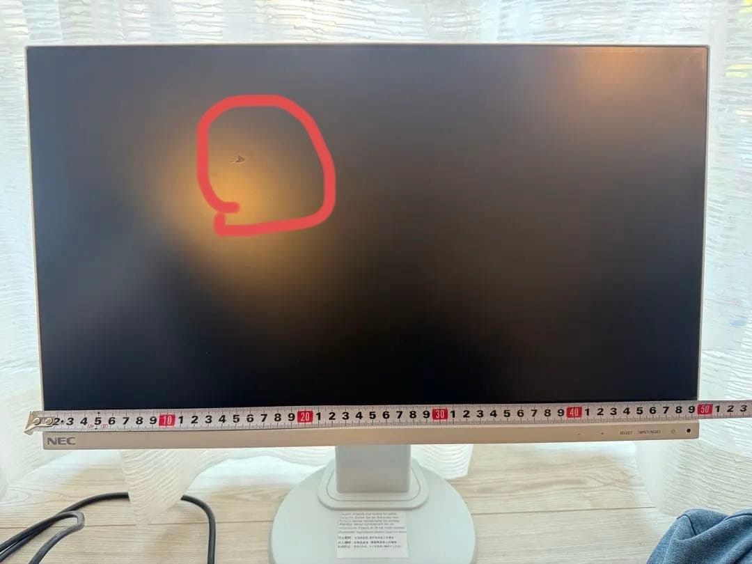 NEC 21.5インチスリムモニター 本体　LCD-E221N-C