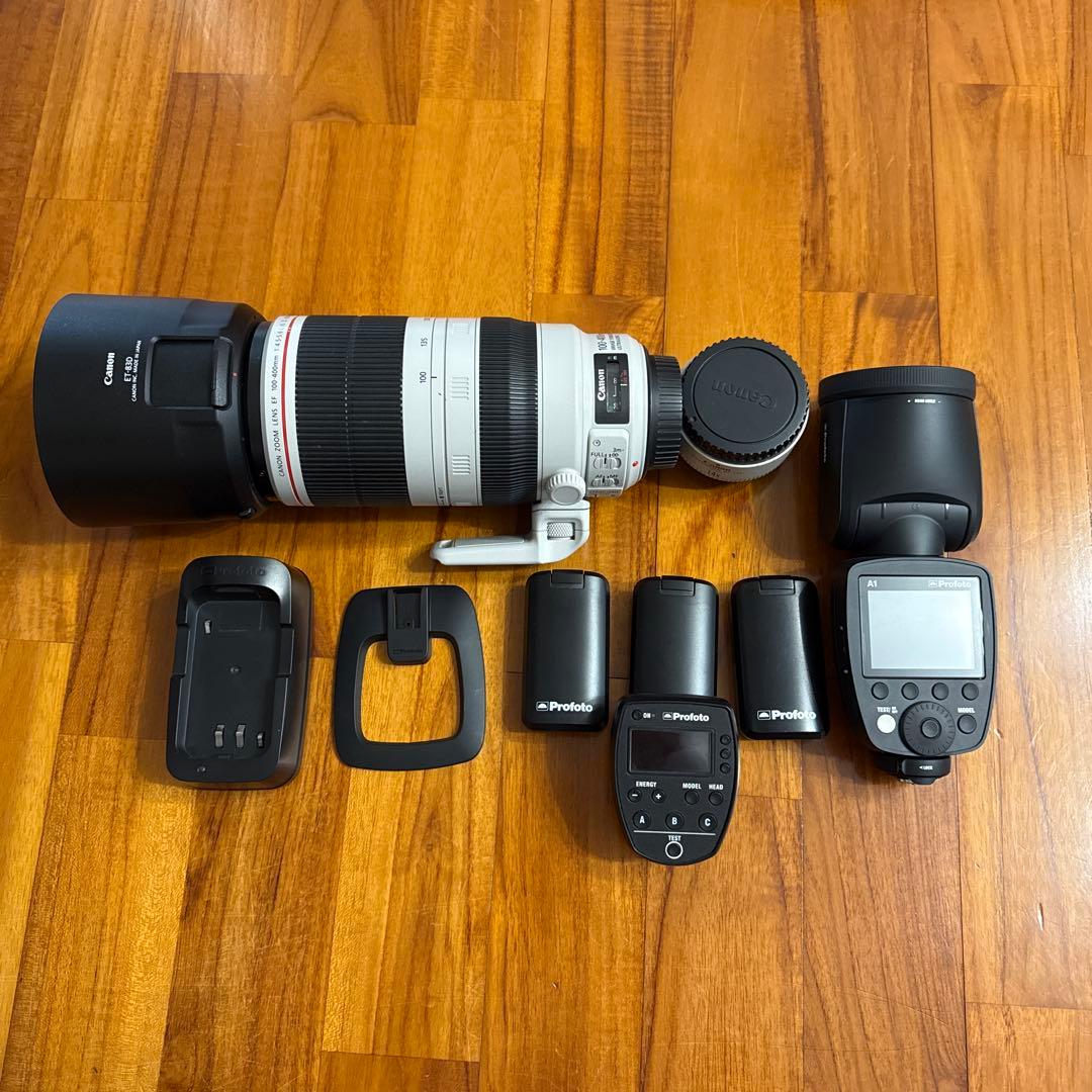 Ef 100-400 L2 profoto A1 とコマンダー特別値下げ！