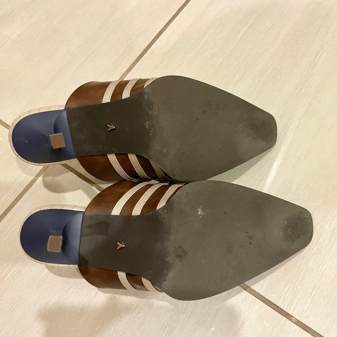 YELLO EVELYN SNEAKER MULES Sサイズ