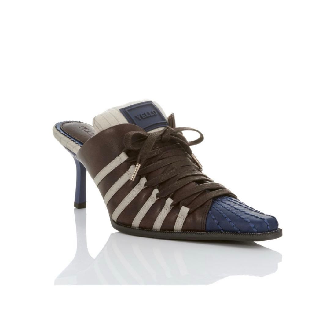 YELLO EVELYN SNEAKER MULES Sサイズ