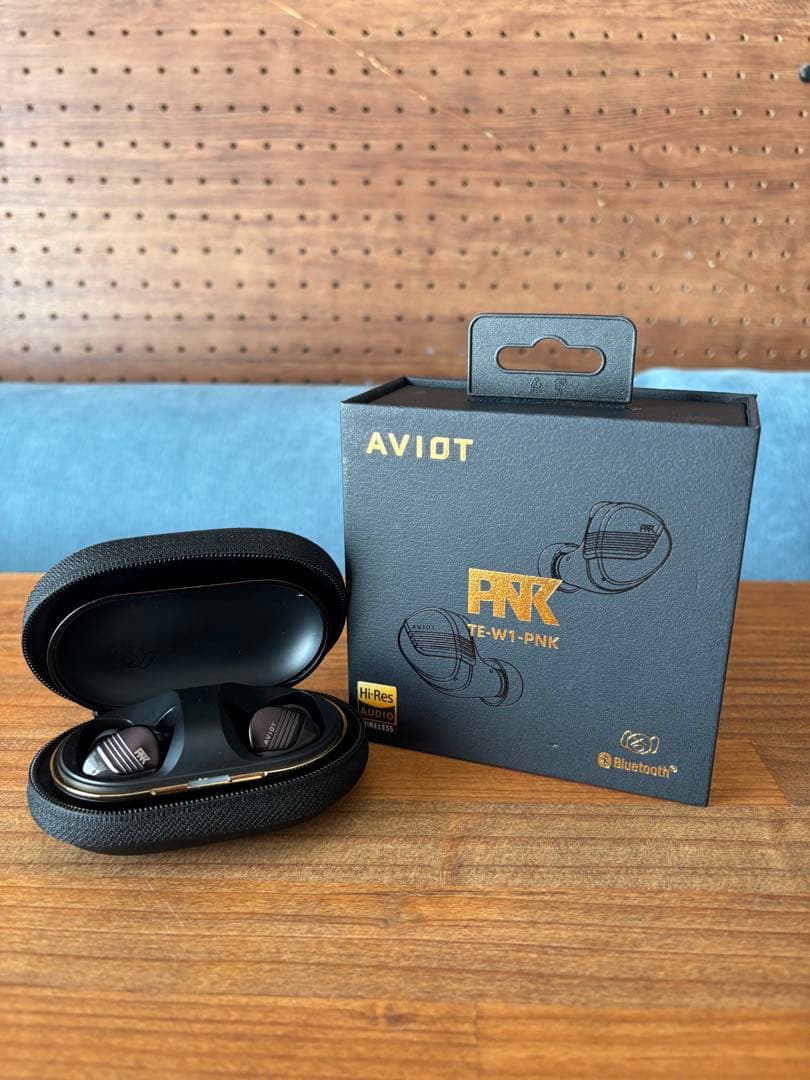 AVIOT TE-W1-PNK ワイヤレスイヤホン