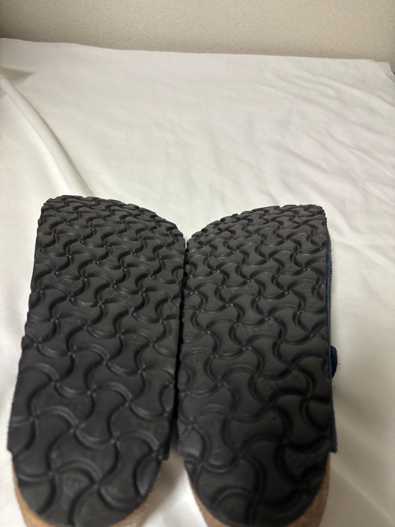 ビルケンシュトック ボストン スウェードレザー［ネイビー］41 26.5センチ