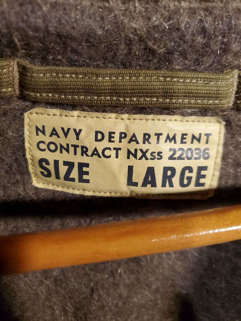 バズリクソンズ N-1 デッキジャケット ワッペン M品番 Lサイズ