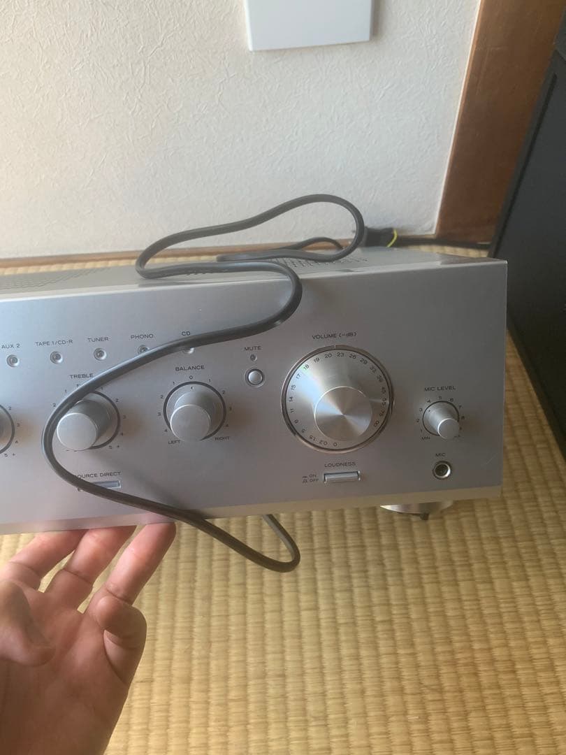 TEAC インテグレーテッドステレオアンプ シルバー