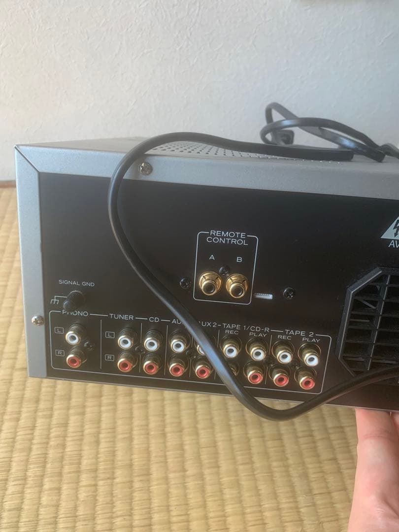 TEAC インテグレーテッドステレオアンプ シルバー