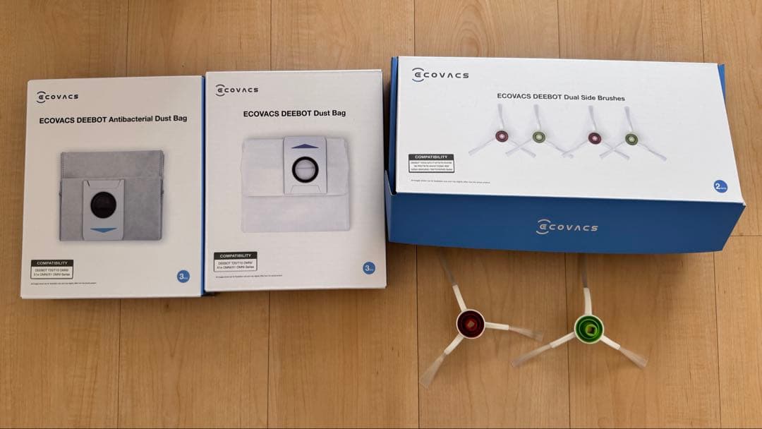 ECOVACS DEEBOT X1 OMNI　消耗パーツの付属品付き