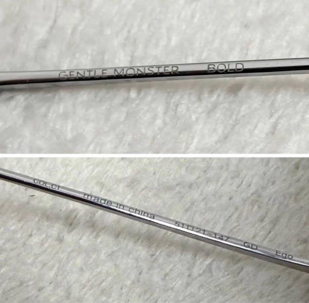 GENTLE MONSTER EGO サングラス メガネ ブルー