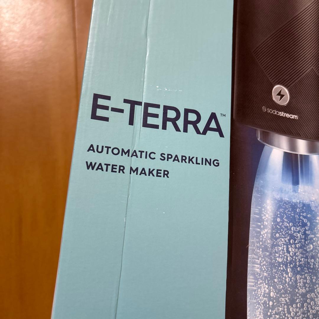 ソーダストリーム E-テラ ブラック 炭酸水メーカー SSM1099