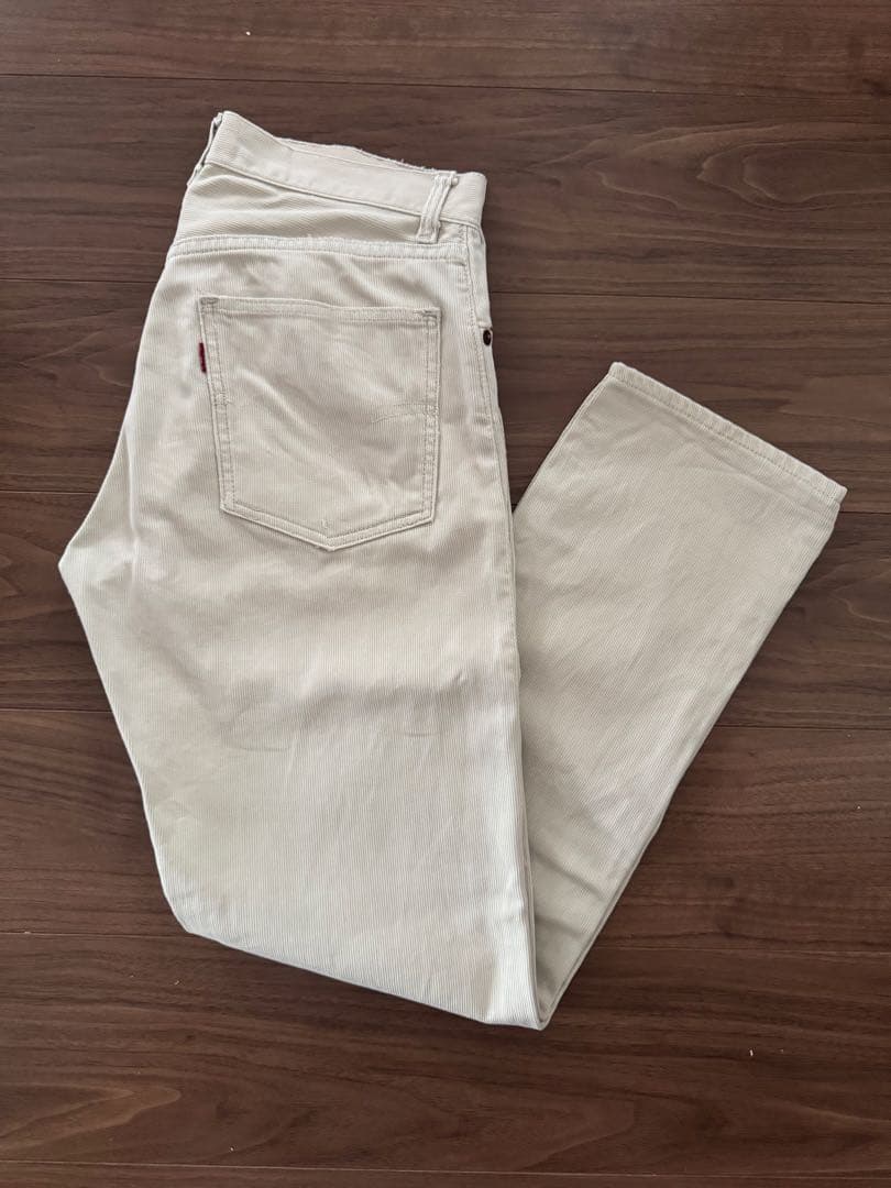 60s〜LEVI'S 911B ピケ BigE パンツ ボタン裏V