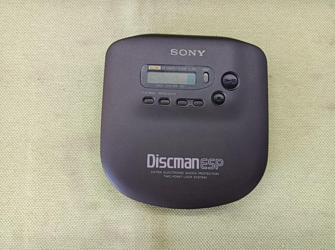 都《AEANN》　Discman　ESP D-335　ポータブルCDプレーヤー