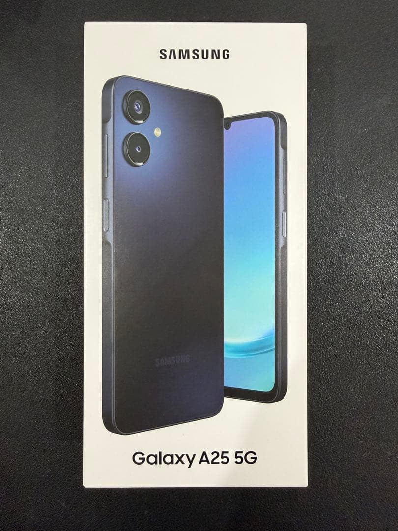 [新品] Galaxy A25 5G ブラック SIMフリー