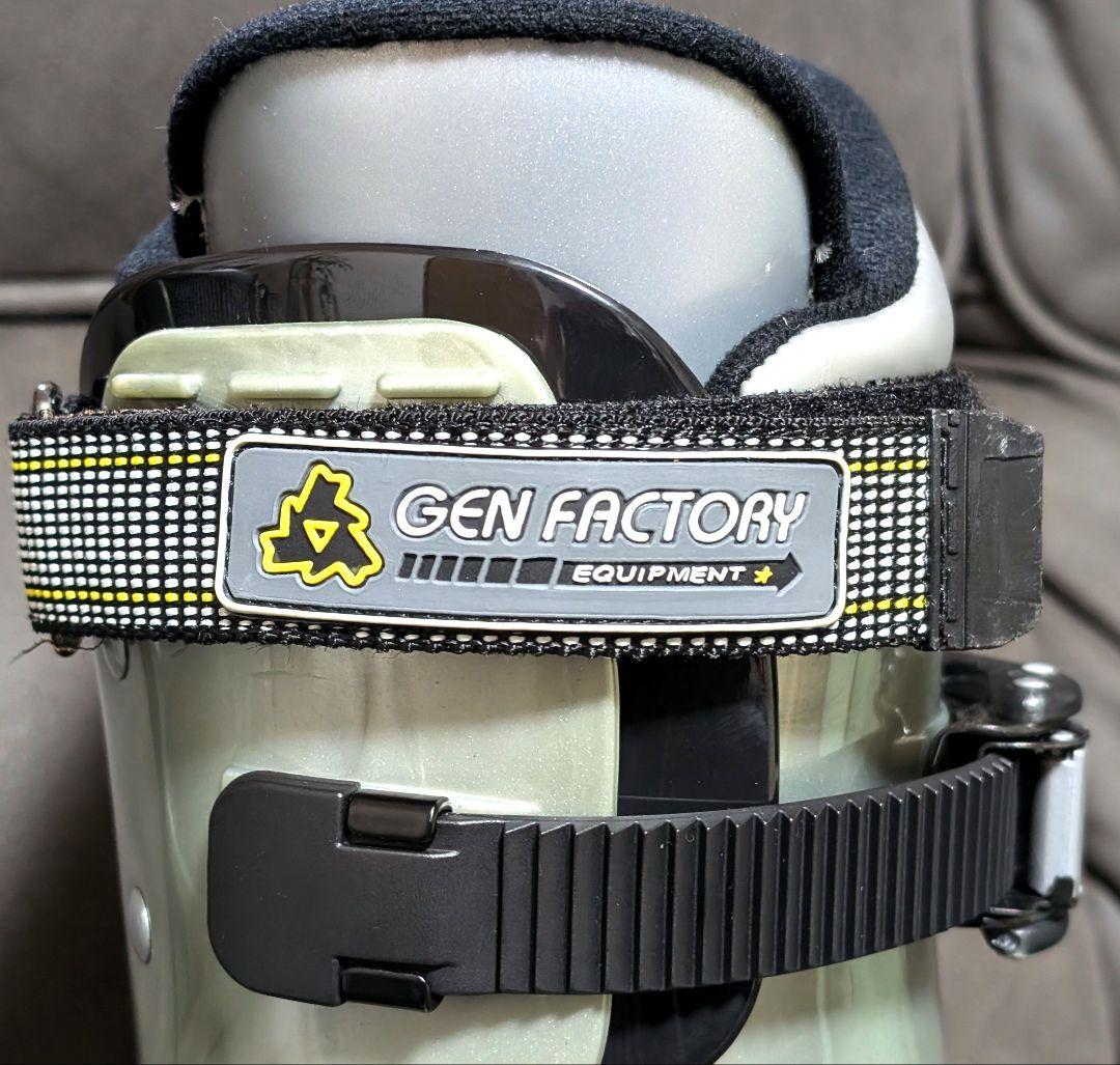 【極美品】GENFACTORY スキー ブーツ　24.5cm