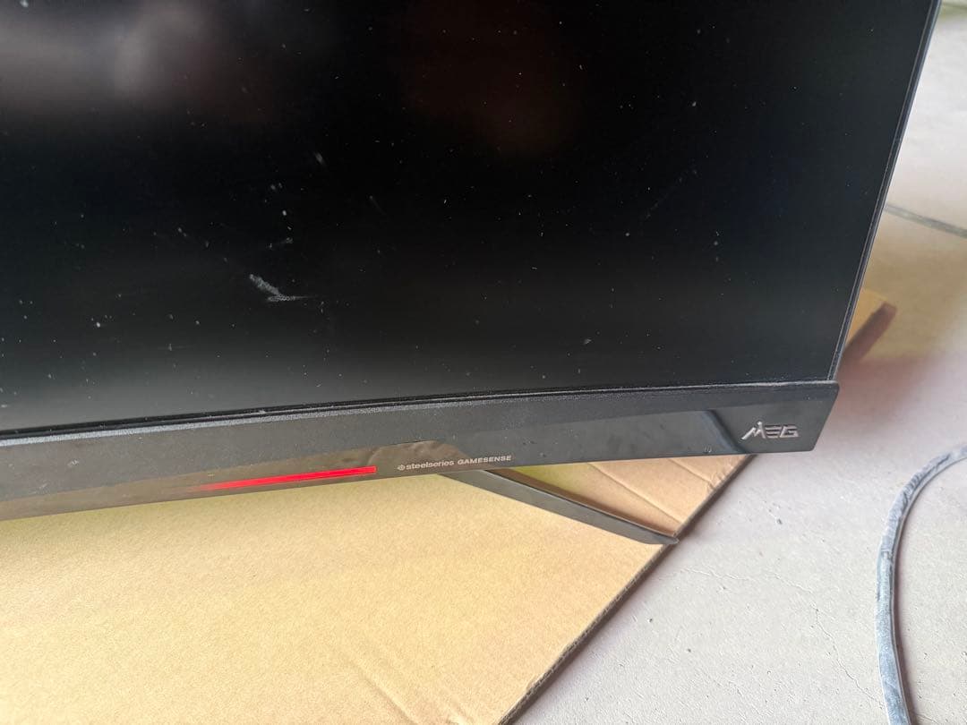 MSI ウルトラワイド液晶モニター　37.5インチ　？