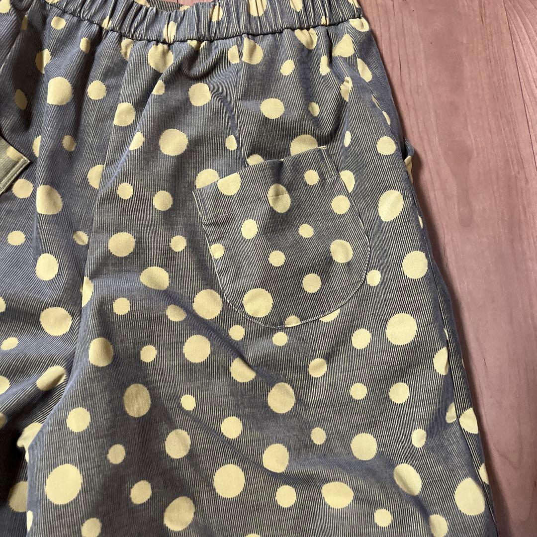 かわいいポケットがある慈雨パンツ