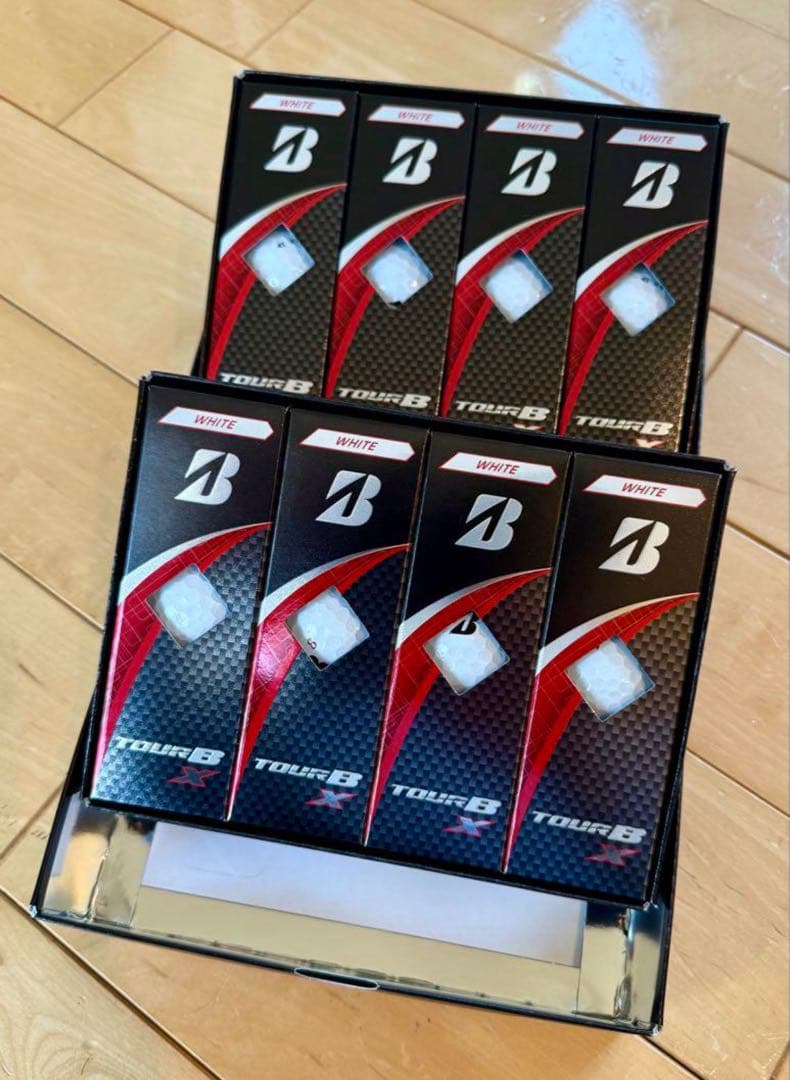 ブリヂストン TOUR B X ホワイト 2ダース