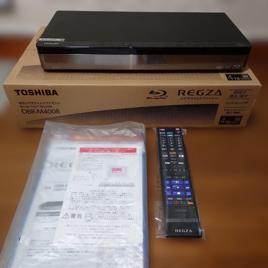 レコーダー TOSHIBA REGZA DBR-M400B 4TB