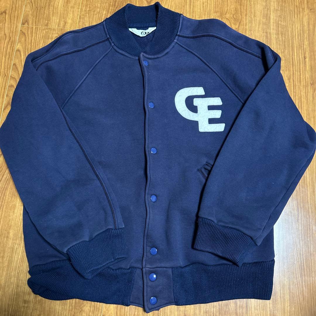 グッドイナフ　スウェットスタジャン　GOOD ENOUGH ネイビー