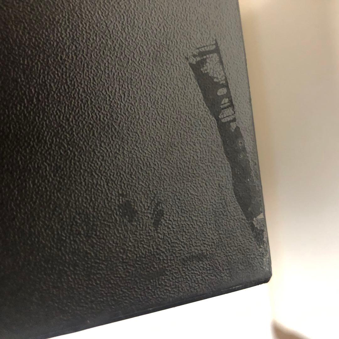 送料込★良品★スタジオラック 4U 前面プレート ラックケース 木製 ブラック