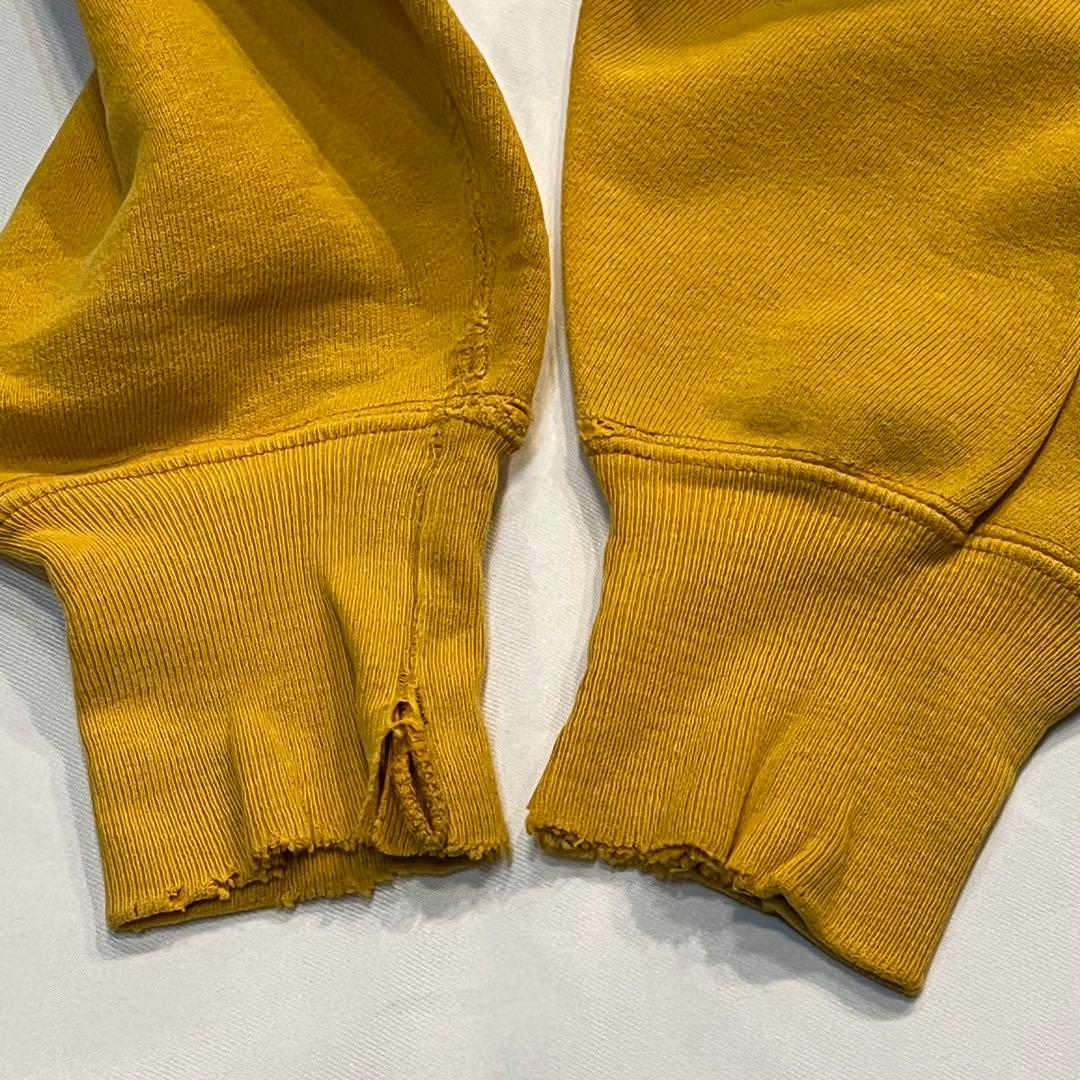 USA製】Champion チャンピオン リバースウィーブ　黄 90's