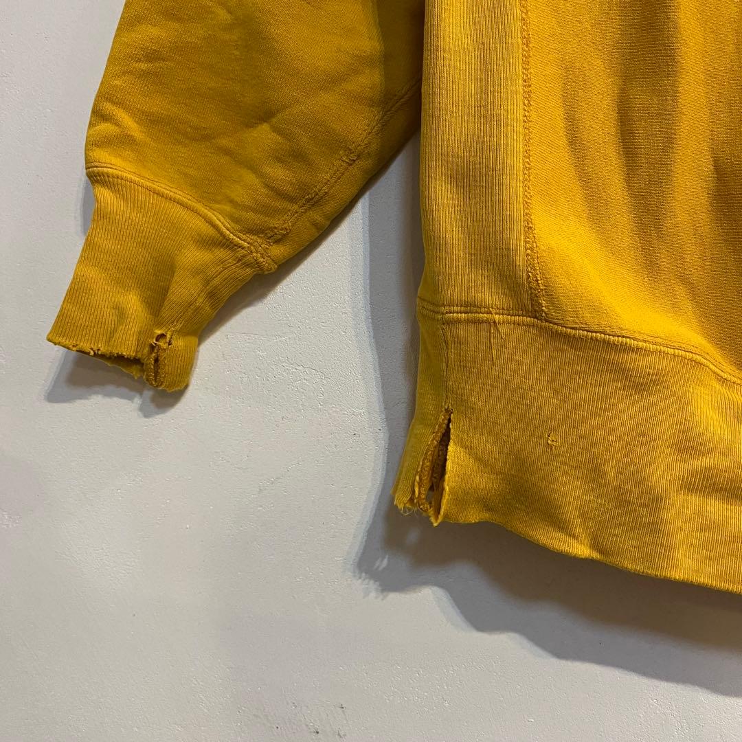 USA製】Champion チャンピオン リバースウィーブ　黄 90's